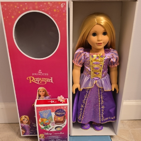 American Girl Disney Rapunzel Doll And Accessories Play Version - Picture 1 of 5